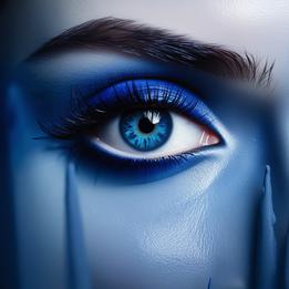 Curtained Eye dream symbolism visualization