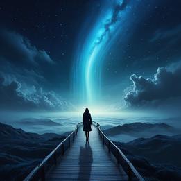 Curved Horizon dream symbolism visualization