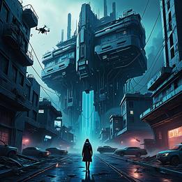 Cyberpunk Complex dream symbolism visualization