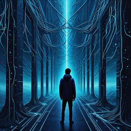 Cyberspace dream symbolism visualization