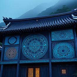 Dancheong Patterns dream symbolism visualization