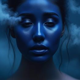 Darkened Cheek dream symbolism visualization