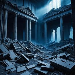 Debris dream symbolism visualization