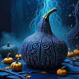 Decorated Gourd