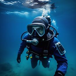 Deep-sea Diver dream symbolism visualization