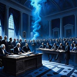 Democracy dream symbolism visualization