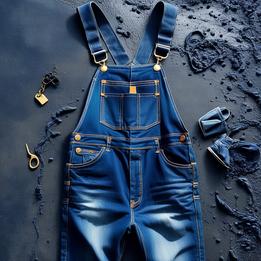Denim Overall dream symbolism visualization