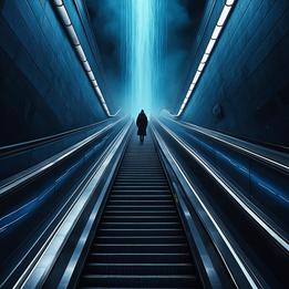 Descending dream symbolism visualization