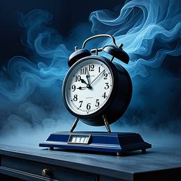 Desk Clock dream symbolism visualization