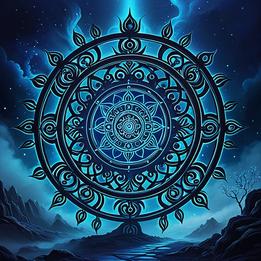 Dharma Wheel dream symbolism visualization