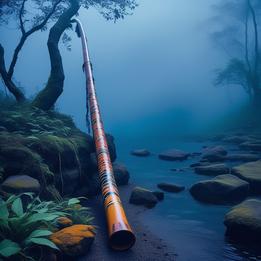 Didgeridoo dream symbolism visualization