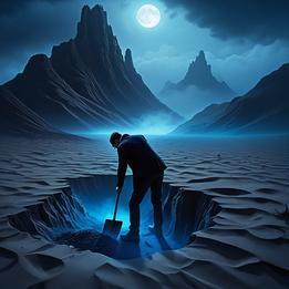 Digging dream symbolism visualization