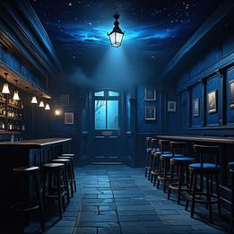 Dimly Lit Pub dream symbolism visualization