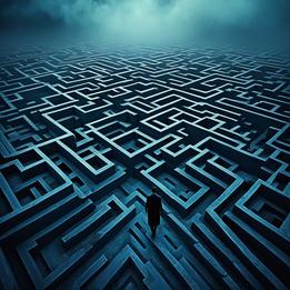 Disoriented dream symbolism visualization