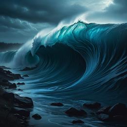 Dissociation Wave dream symbolism visualization