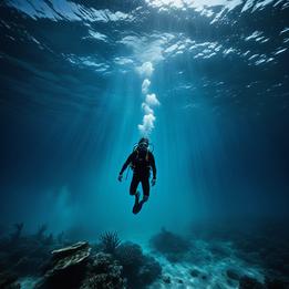 Dive dream symbolism visualization