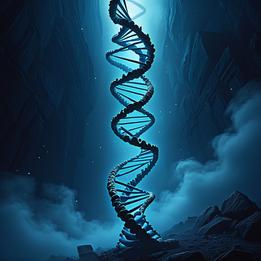 DNA Helix dream symbolism visualization
