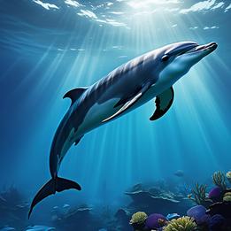 Dolphin dream symbolism visualization