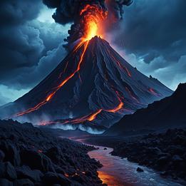 Dramatic Volcano