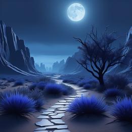 Dreamlike Desert dream symbolism visualization