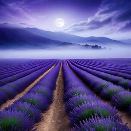 Dreamy Lavender Field