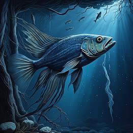 Dried Fish dream symbolism visualization