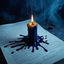 Dripping Candle Wax dream symbolism visualization