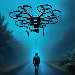 Drone dream symbolism visualization