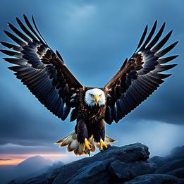 Eagle dream symbolism visualization