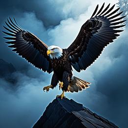 Eagle's Shadow dream symbolism visualization