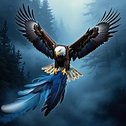 Eagle's Wing Feathers dream symbolism visualization