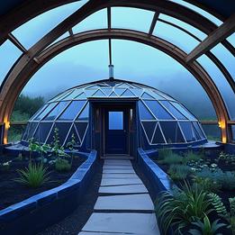 Earthship dream symbolism visualization