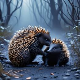 Echidna's Embrace dream symbolism visualization