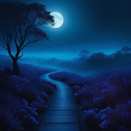 Eclipsed Moon dream symbolism visualization