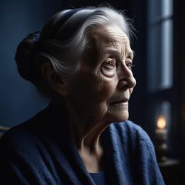 Elderly dream symbolism visualization