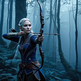 Elven Bow dream symbolism visualization
