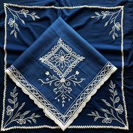 Embroidered Handkerchief dream symbolism visualization