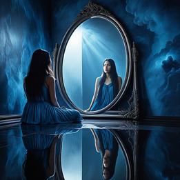 Empowered Mirror dream symbolism visualization