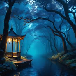 Enchanted Canopy dream symbolism visualization