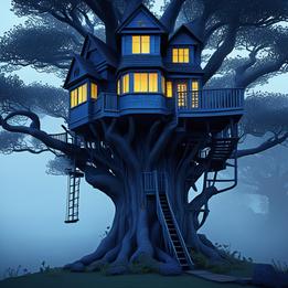 Enchanted Treehouse dream symbolism visualization