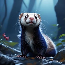 Energetic Ferret dream symbolism visualization