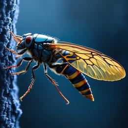Enigmatic Cicada dream symbolism visualization