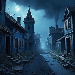 Ephemeral Ghost Town dream symbolism visualization