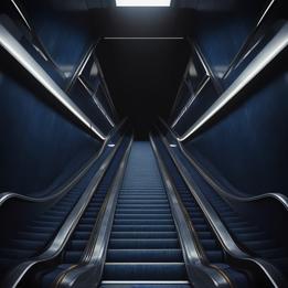 Escalator dream symbolism visualization