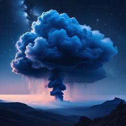 Ethereal Gas Cloud dream symbolism visualization