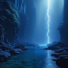 Ethereal Light Beam dream symbolism visualization