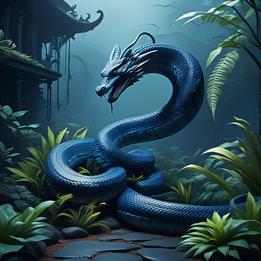 Exotic Serpent dream symbolism visualization