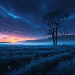 Expansive Prairie dream symbolism visualization