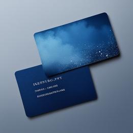 Faded Business Card