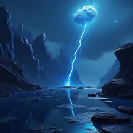 Falling Meteor dream symbolism visualization